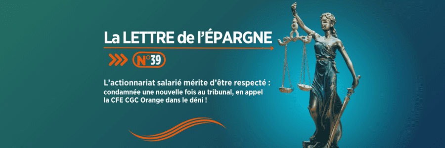 La lettre de l&rsquo;épargne et de l&rsquo;actionnariat salarié N°39