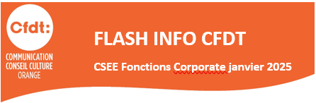 FLASH INFO /CSEE Fonctions Corporate