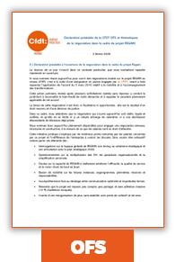 Projet Regain OFS