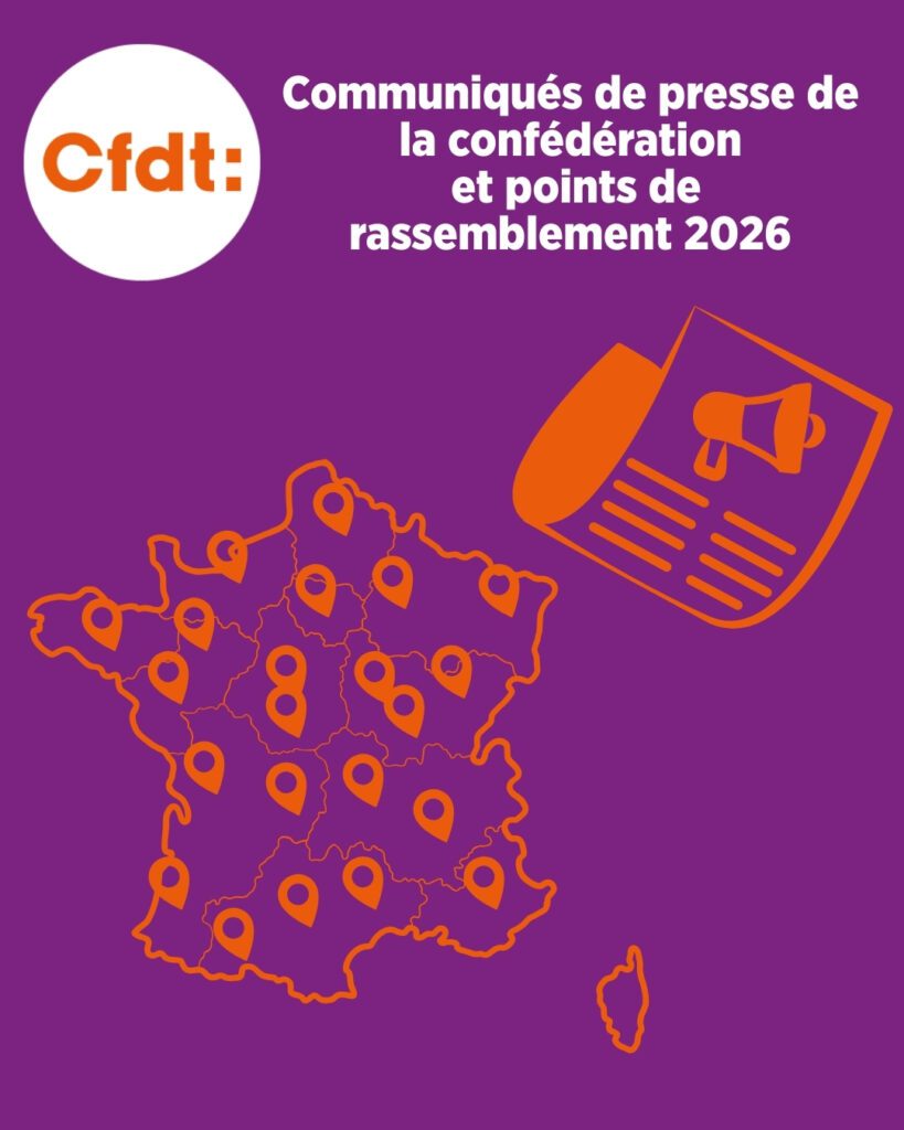Communiqués de presse confédération et point de rassemblement 2026