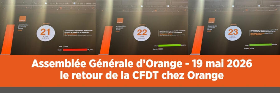 Assemblée Générale d’Orange