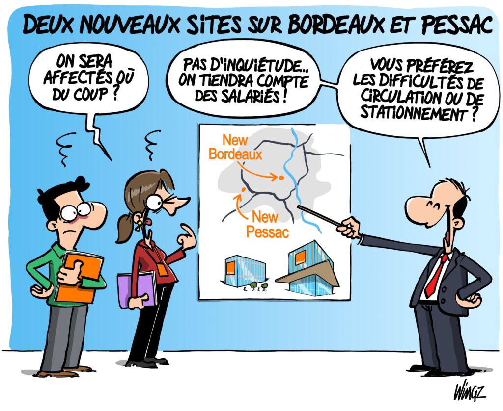 Dessin Wingz : Les news du cse dogso 21