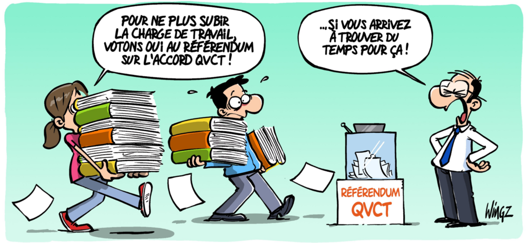 wingz - Référendum QVCT - LA CHARGE DE TRAVAIL ENFIN SUR LA TABLE