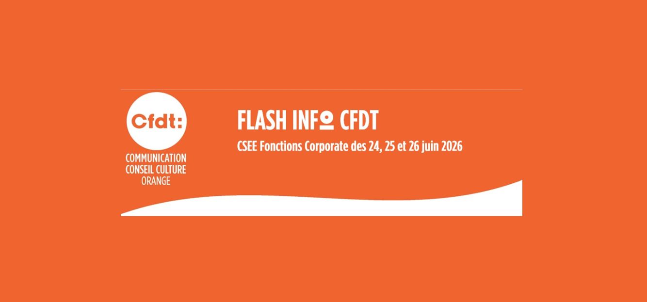 FLASH INFO /CSEE Fonctions Corporate