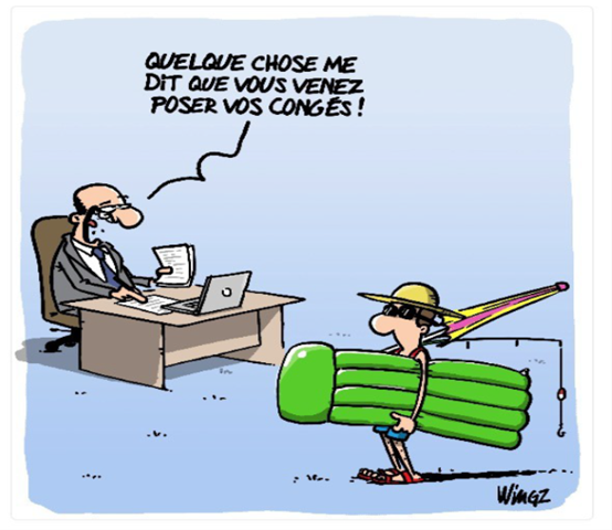 Wingz bonnes vacances