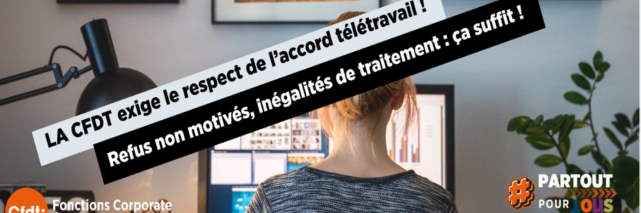 Info/2026 Fonction Corporate rappel sur  l&rsquo; Accord télétravail