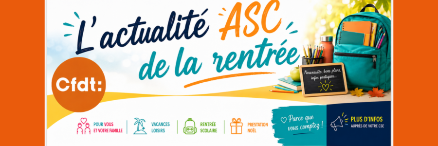 L&rsquo;actualité ASC de la rentrée FC