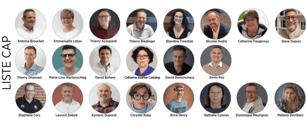 ÉLECTIONS CAP/CCP 2026 - LISTE CAP