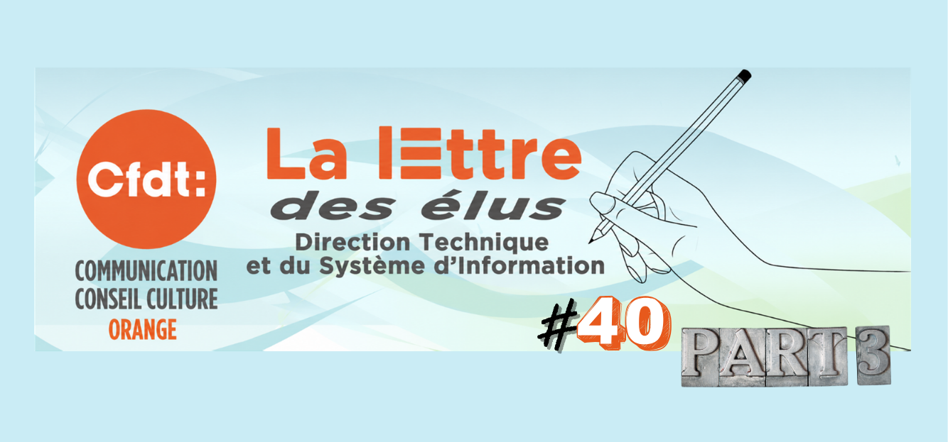 La lettre des élus DTSI #40 - partie 3 - Projet Mistral